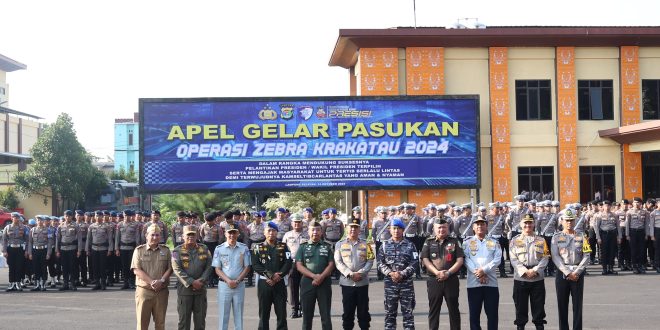 Operasi Zebra Krakatau 2024,Centralberita – Polda Lampung Terjunkan 711 Personel Tertibkan Lalu Lintas dan Pelantikan Presiden