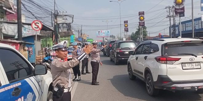 Memasuki H+2 Oprasi Zebra Krakatau, Penertiban Dilakukan Di Beberapa Titik BandarLampung
