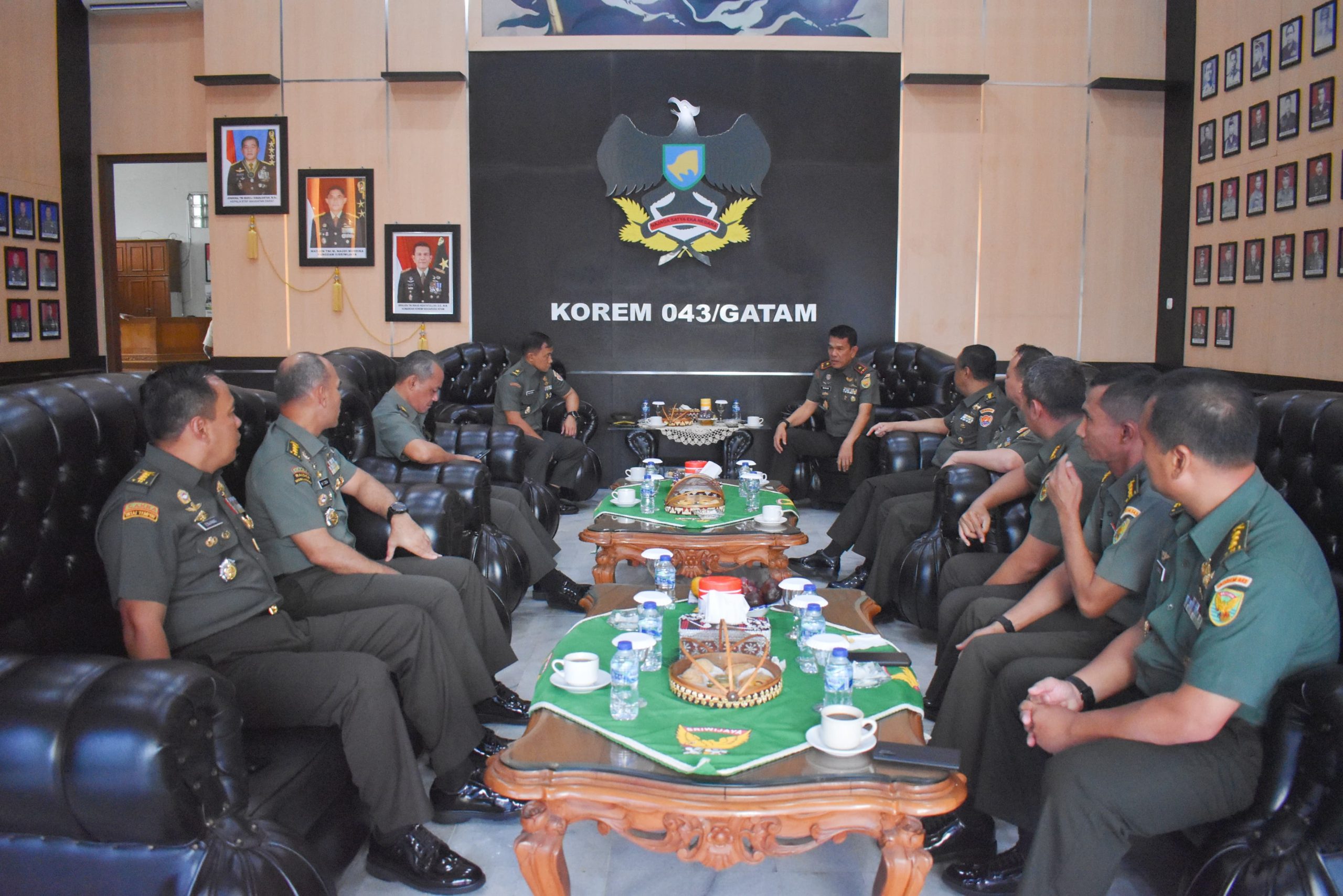 Centralberita – Danrem 043/Gatam Pimpin Entry Meeting Tim Was Audit Kinerja Itjenad TA. 2024