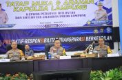 Banyak Event Besar Berjalan Sukses, Kapolda Lampung Apresiasi Kinerja Personel Ditlantas dan Satlantas Jajaran