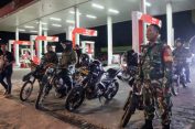 Patroli Skala Besar TNI-Polri Pastikan Keamanan Bandar Lampung Jelang Pelantikan Presiden