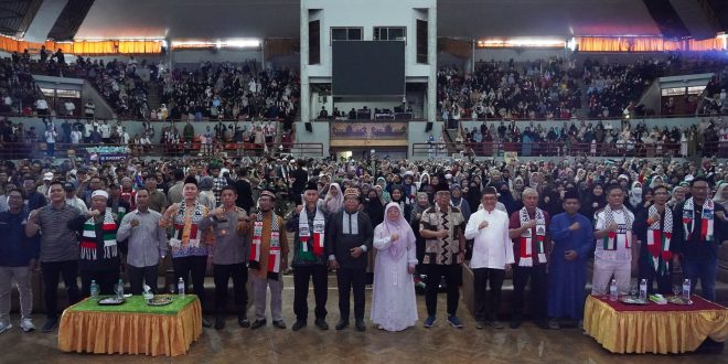 Pj. Gubernur Lampung Buka Acara Konser Kemanusiaan Lampung Peduli Palestina