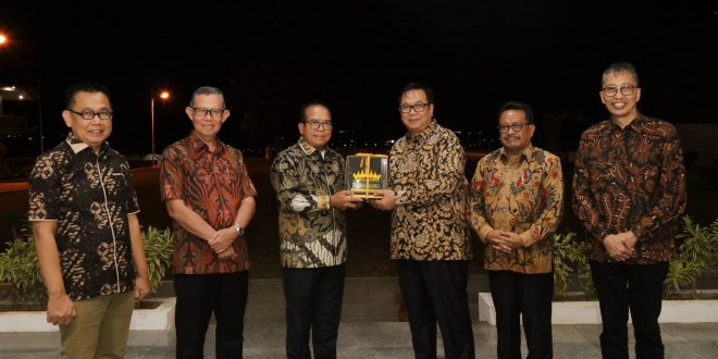 Jalin Kerjasama Kelompok Usaha Bank, Pj. Gubernur Gelar Ramah Tamah dengan Pimpinan PT. Bank Lampung dan PT. Bank Jatim