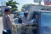 Operasi Zebra Krakatau: 1.179 Pengendara Ditindak di Bandar Lampung