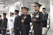 Danrem 043/Gatam Hadiri Pelantikan Pimpinan DPRD Provinsi Lampung