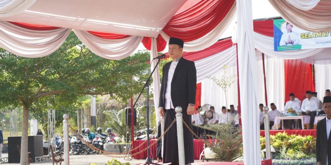 Pemkab Pringsewu Gelar Upacara Hari Santri Nasional 2024