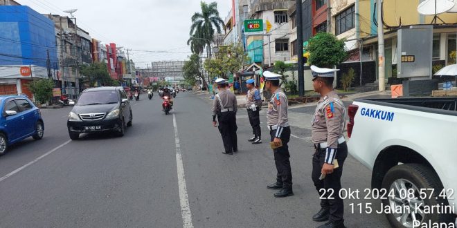 DitLantas Polda Lampung : Edukasi Pengguna Jalan Selama Oprasi Zebra