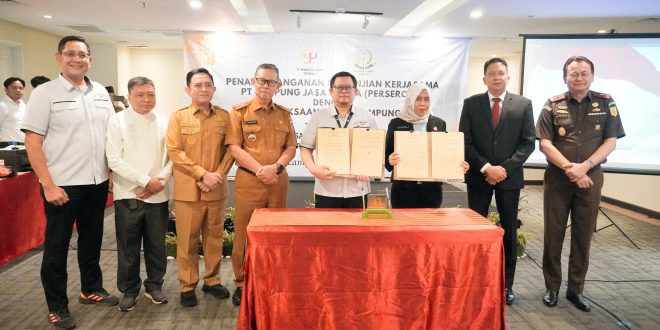 Pemprov Lampung Jalin Kerjasama Hukum, PT. Lampung Jasa Utama Gandeng Kejati Lampung dalam Optimalisasi Pengawasan dan Pendampingan Hukum