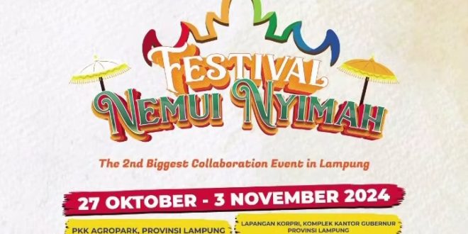 Pemprov Lampung Siap Gelar Festival Nemui Nyimah, Penerbangan Balon Udara Jadi Daya Tarik Utama