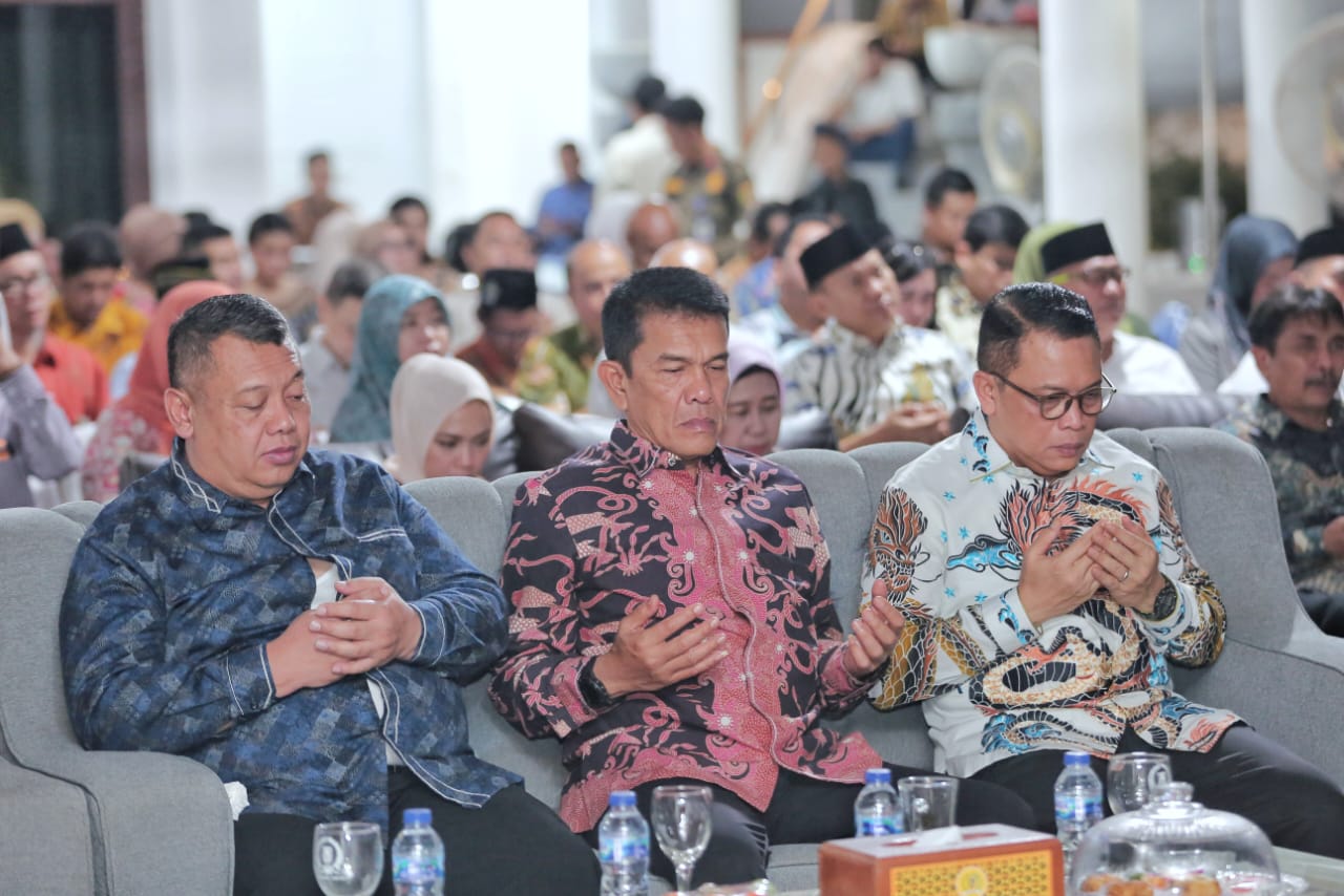 Danrem 043/Gatam Hadiri Ramah Tamah Dengan Ketua MPR RI Sekaligus Acara Syukuran Ketua DPRD Provinsi Lampung