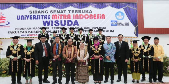 Pj.Gubernur Lampung Hadiri Wisuda Umitra, Dorong Lulusan untuk Berkontribusi dalam Pembangunan Daerah