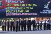 Hari Sumpah Pemuda, Kapolda Lampung Sebut Pemuda Berperan Penting dalam Pembangunan