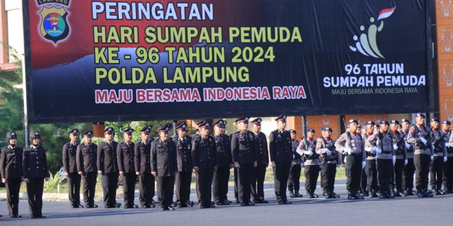 Hari Sumpah Pemuda, Kapolda Lampung Sebut Pemuda Berperan Penting dalam Pembangunan