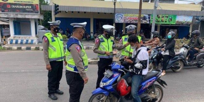 Pengendara di Bawah Umur Banyak Terjaring Ops Zebra Krakatau 2024 di Lampung