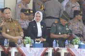 Ketua DPRD Lampung Selatan Erma Yusneli Hadiri Apel Gelar Pasukan Ops Zebra Krakatau 2024