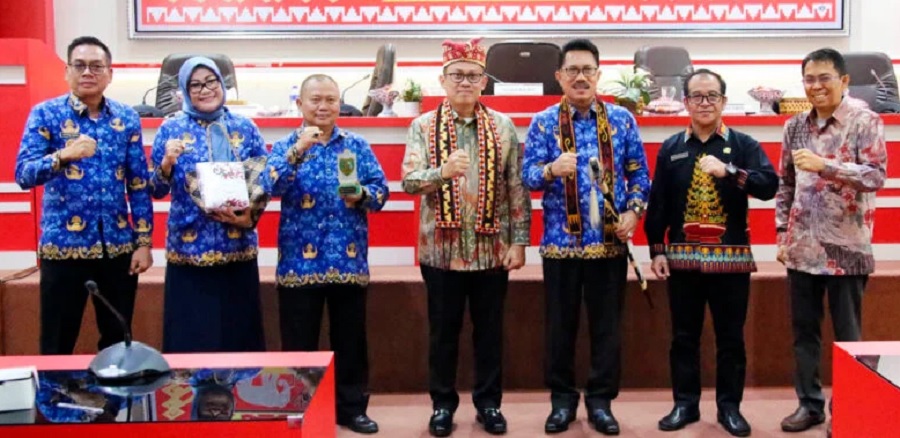 Pemkab Lampung Selatan Terima Kunjungan Kerja Pemkab Barito