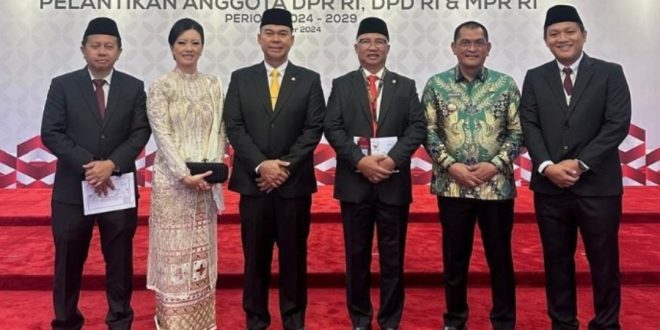 Anggota DPR RI Dapil Lampung Resmi Di Kukuhkan