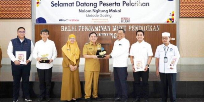 Disdikbud Gandeng PT Bukit Asam Gelar Pelatihan Dengan Metode Gasing