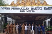 Pjs Wali Kota Metro Jalin Silaturahmi dengan Forkopimda
