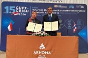 Rektor Unila Hadiri The 15 CUPT-CRISU Conference 2024 di Bangkok