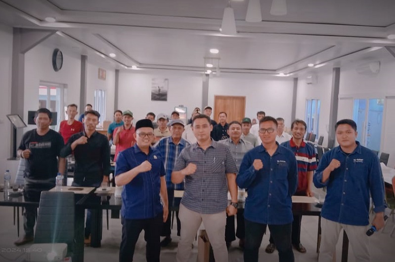 Anggota DPRD Lampung Selatan Gathering Bersama Petani