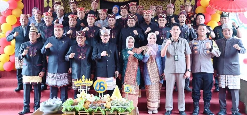 DPRD Lampung Selatan Gelar Paripurna Istimewa HUT Ke-68 Lampung Selatan