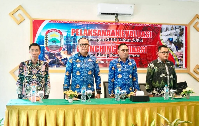 Dinas Kominfo Lampung Selatan Launching Aplikasi Mata Elang Pembangunan, Menuju Satu Data Indonesia