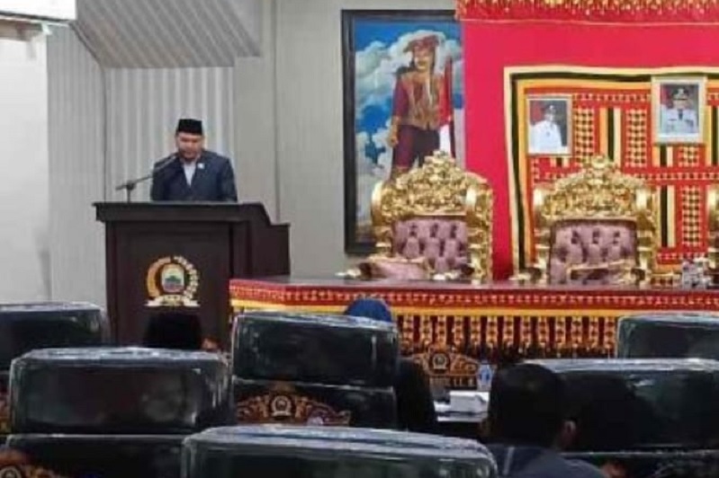 Fraksi Golkar Sampaikan Pandangan Umum Ranperda APBD Lampung Selatan 2025