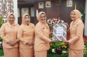Pelepasan Ketua Dharma Wanita Persatuan Provinsi Lampung