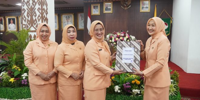 Pelepasan Ketua Dharma Wanita Persatuan Provinsi Lampung