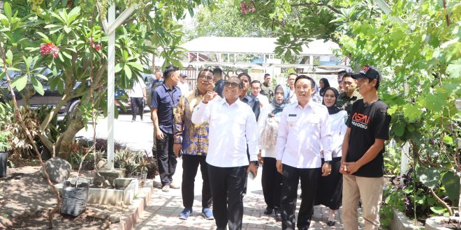 Pj. Gubernur Lampung Silaturahmi dengan ASPAI dan APDESI, Sekaligus Panen Perdana Anggur di Kabupaten Anggur Pertama Indonesia