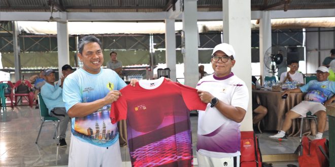 Pj. Gubernur Samsudin Buka Pertandingan Tenis Persahabatan Antara Tim Pemprov Lampung Dengan Tim Universitas Indonesia