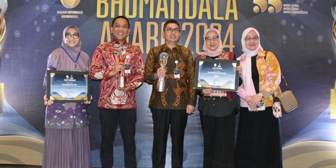 Menyelenggarakan Simpul Jaringan dengan Baik, Pemprov Lampung Raih Penghargaan Bhumandala Award 2024