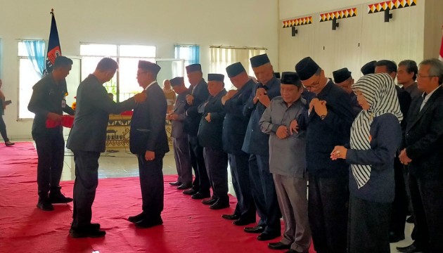 Pj Bupati Tanggamus Hadiri Pengukuhan Dan Pelantikan Pengurus Cabang PII Kabupaten Tanggamus