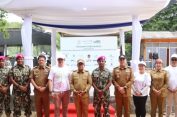 Penjabat Gubernur Lampung Tanam Mangrove Bersama Brigif 4 Marinir dan Mitra dalam Peringatan HUT ke-79 Korps Marinir