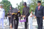 Kapolda Lampung Irjen Helmy Santika Pimpin Ziarah Hari Pahlawan di Makam Pahlawan