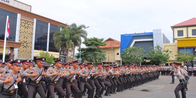Kapolda Lampung : Jadilah Anggota Polri Yang Tangguh dan Profesional