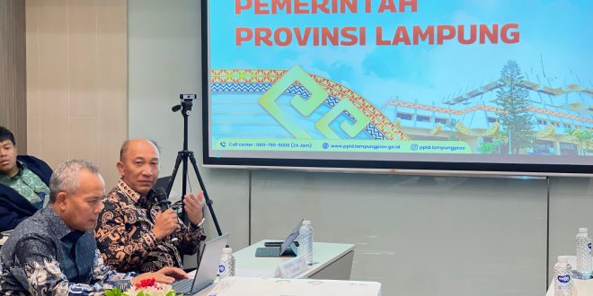 Pemprov Lampung Ikuti Tahapan Uji Publik Monitoring dan Evaluasi Keterbukaan Informasi Publik Tahun 2024