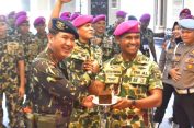 Marinir Berikan Kejutan di HUT Brimob ke-79, Pererat Sinergi Antara Korps