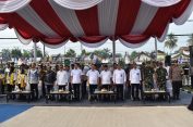 Danrem 043/Gatam Dampingi Pj. Gubernur Lampung Resmikan Pasar Natar Dan Pembukaan TOP Natar