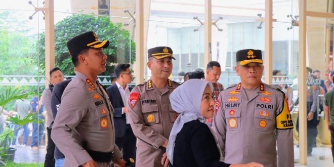 Kapolda Lampung Cek Kesiapan Pengamanan Debat Kandidat Pilwakot Bandar Lampung