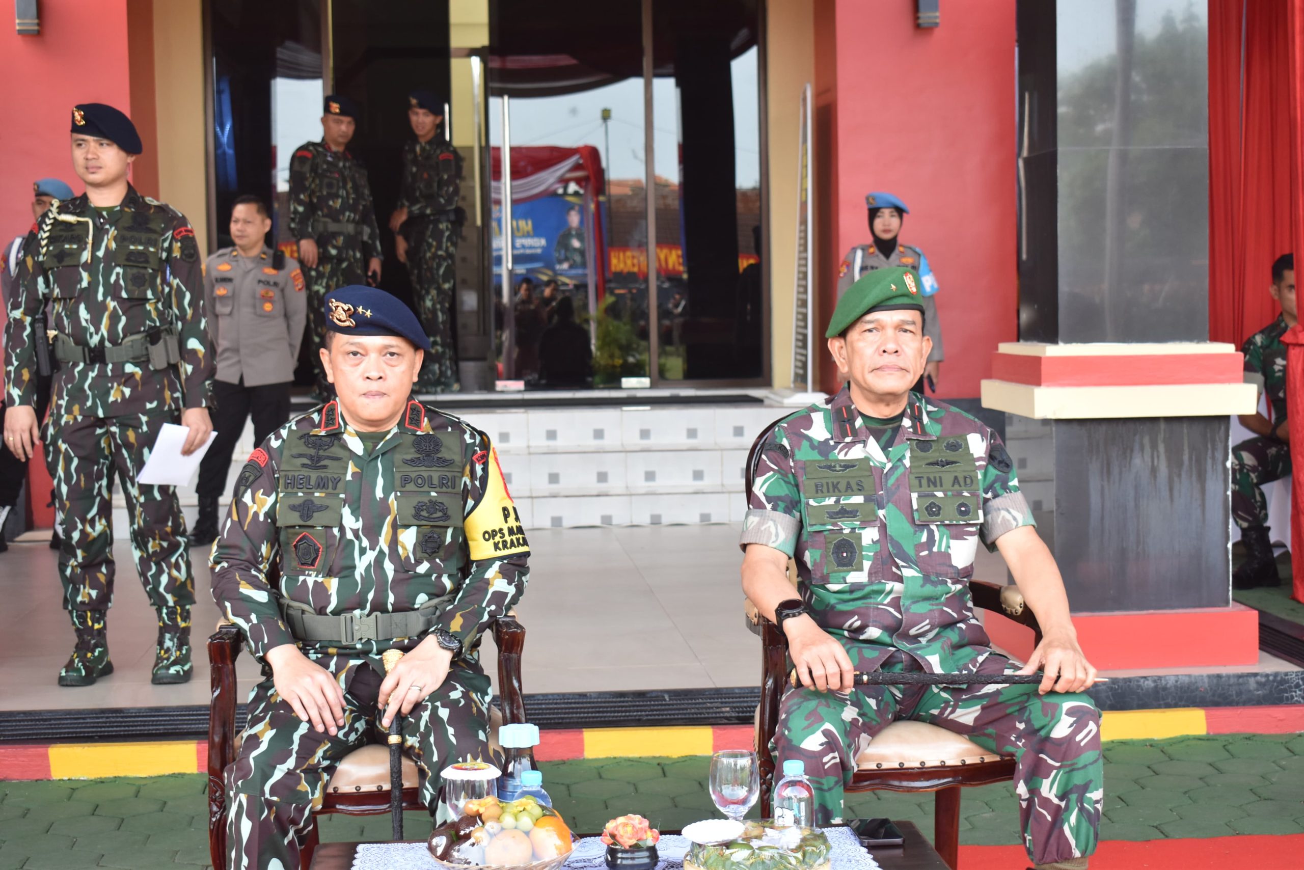 Danrem 043/Gatam Hadiri Upacara HUT Ke-79 Korps Brimob Polri