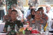 Danrem 043/Gatam Hadiri Launching Gugus Tugas Polri Mendukung Ketahanan Pangan Nasional