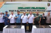 Pj Gubernur Lampung Resmikan Revitalisasi Fasilitas Kesehatan di RSUD Dr. H. Abdul Moeloek pada Peringatan HKN ke-60