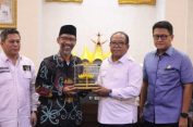 Pj. Gubernur Lampung Sambut Kunjungan Kerja BAP DPD RI ke Provinsi Lampung, Bahas Transparansi dan Penyelesaian Sengketa