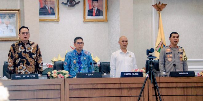 Kemenko Polkam RI Apresiasi Persiapan Pilkada Serentak di Provinsi Lampung