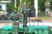 Danrem 043/Gatam Lepas Prajurit Yonif 143/TWEJ BKO Di Kodim Jajaran Korem 043/Gatam