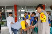 Tinjau TPS Khusus Lapas Rajabasa, Ini Pesan Kapolda Lampung
