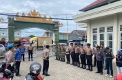 Polresta Bandar Lampung Siagakan Ratusan Personel Amankan Rekapitulasi Suara Pilkada Tingkat PPK