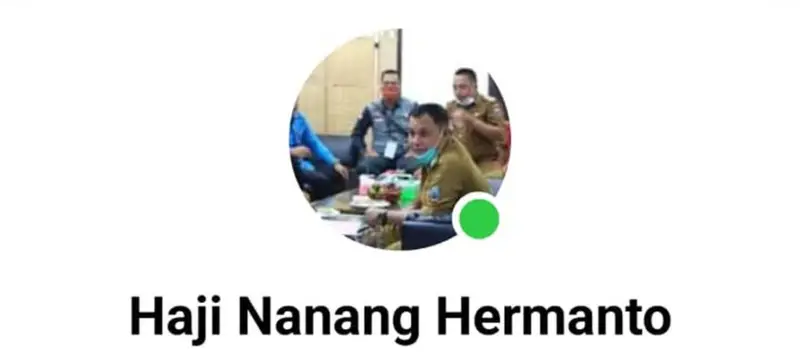 Beredar Akun Facebook Palsu Nanang Ermanto,Kadis Kominfo Minta waspada